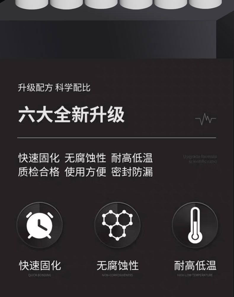 1587 1596 1598 1592 1527T 1527W平面密封胶金属法兰件密 产品详情图2
